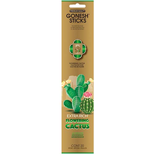 Gonesh Flowering Cactus-20 Sticks Incense