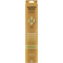 Load image into Gallery viewer, Gonesh Extra Rich Collection Patchouli – 100 Stick Pack-Incense Count