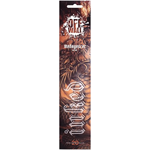 Gonesh Incense Sticks Off The Wall Inked Madagascar, 20 Piece
