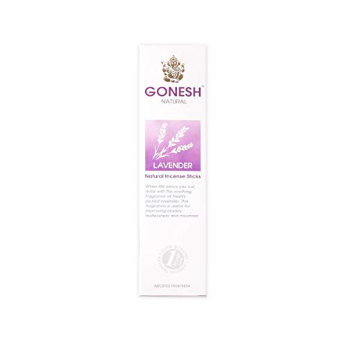Gonesh Natural Lavender Incense-17 Sticks Incense