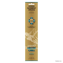 将图片加载到图库查看器，Gonesh Incense Sticks Extra Rich Collection Arctic Chill, 20 Piece