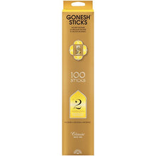 Load image into Gallery viewer, Gonesh Collection #2 – 100 Stick Pack-Classic Incense Count