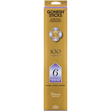 Cargar imagen en el visor de la galería, Gonesh Collection #6 – 100 Stick Pack – Classic Incense Count