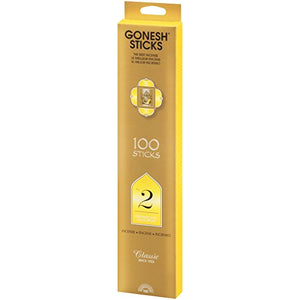 Gonesh Collection #2 – 100 Stick Pack-Classic Incense Count