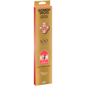 Gonesh Collection #4 – 100 Stick Pack – Classic Incense