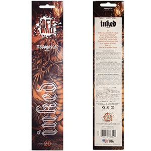 Gonesh Incense Sticks Off The Wall Inked Madagascar, 20 Piece